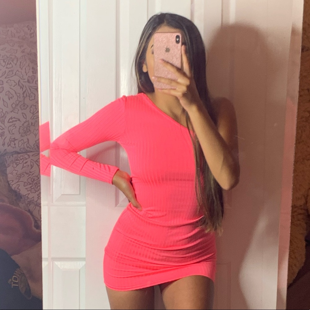 Hot Pink Dress